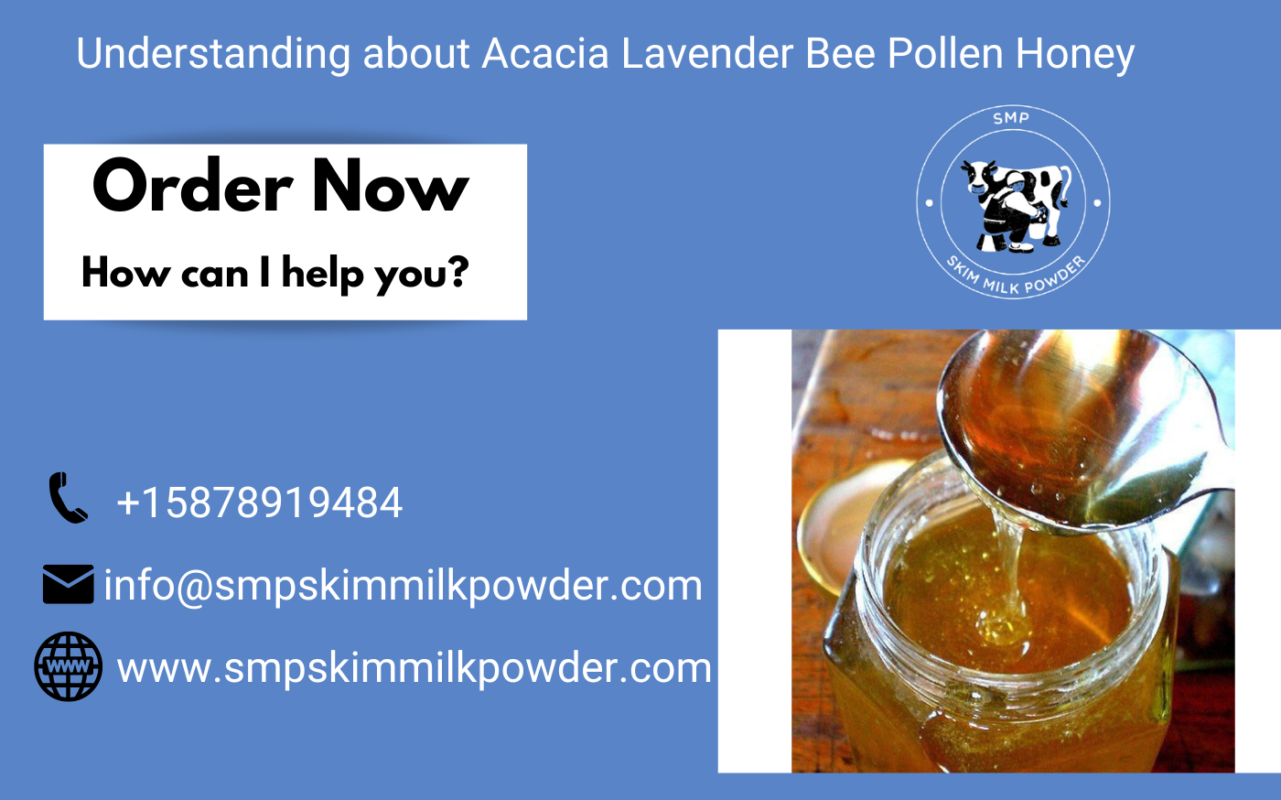 Acacia Lavender Bee Pollen Honey