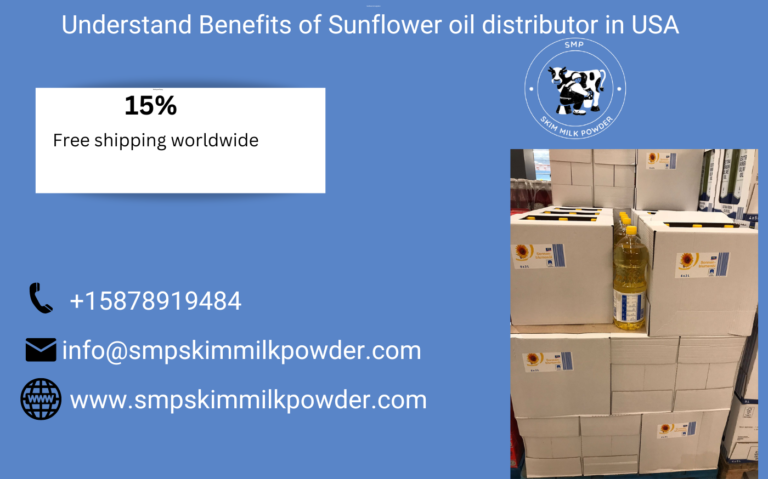 Sunflower oil distributor in USA